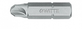 Бита Witte PRO с четырехлопастным наконечником TS8, 1/4"x25 мм, 27337