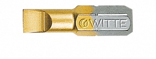 Бита Witte TIN SB 1.2x6.5, 1/4"x25 мм, 26434