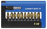 Набор бит TIN 1/4'' 25 мм с держателем 11 пр., 28453