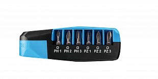 Набор бит PRO 1/4'' 25 мм с встроенной трещоткой, 25101