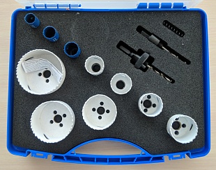 Набор биметаллических коронок (универсальный) EKA 3 Wilpu