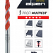 Универсальное сверла Alpen Profi Multicuts, L=60 , Ø 3.0, ProfiMulticuts-0017200300100
