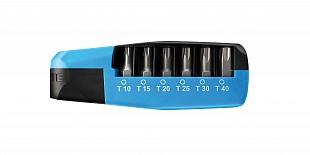 Набор бит PRO TORX 1/4'' 25 мм с встроенной трещоткой, 25102