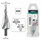 Сверло ступенчатое Alpen HSS d 6-37, 0072200729100