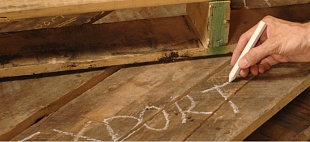 Универсальный строительный мелок Markal FM.120, красный, 44010300