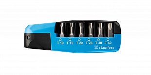 Набор бит Stainless 1/4'' 25 мм с встроенной трещоткой, 25103