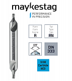 Твердосплавное центровочное сверло  MAYKESTAG (VHM) DIn 333, d 1.0, 0652500100100