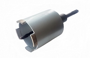 Алмазная коронка по бетону KEIL M16 d68 в сборе с адаптером SDS-Plus, 774713068