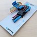 Набор разноцветных угловых шестигранных ключей Witte, 9 предметов