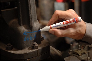 Маркер универсальный перманентный Markal SL.100, желтый, 31240220