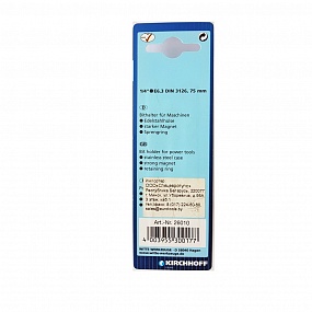 Магнитный битодержатель Witte 1/4 75мм, в блистере