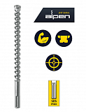 Бур (ударное сверло) по бетону ALPEN SDS-MAX,L320/200, Ø38.0, 0089003800100