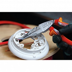 Эргономичные длинногубцы электромонтажные NWS ErgoMulti VDE, 200 мм