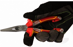 Длинногубцы радиомонтажные NWS VDE, 170 мм, 140-49-VDE-170