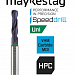 Твердосплавное сверло MAYKESTAG (VHM)  d 10,52 (3хD) L-102 ALUNIT-S, 0672701052100