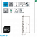 Твердосплавное сверло с СОЖ, MAYKESTAG (VHM) SPEED-DRILL Universal  d 12,70 (3хD) L-107 ALUNIT-S, 0671701270100