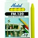 Универсальный строительный мелок Markal FM.120, желтый, 44010200