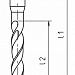 Твердосплавное сверло MAYKESTAG (VHM)  d 8,52 (3хD) L-89 ALUNIT-S, 0672700852100
