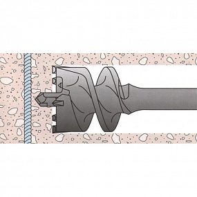 Проломной бур (буровая фреза) KEIL SDS-MAX  d 55x480x590